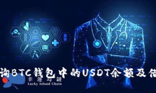 如何查询BTC钱包中的USDT余额及借点信息