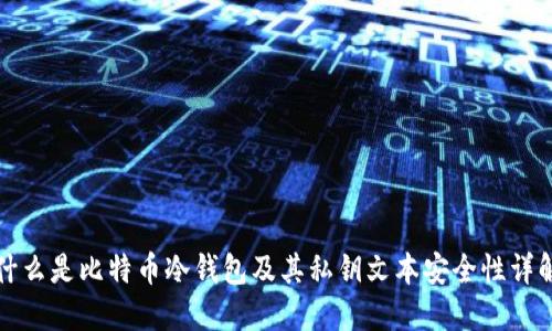 什么是比特币冷钱包及其私钥文本安全性详解